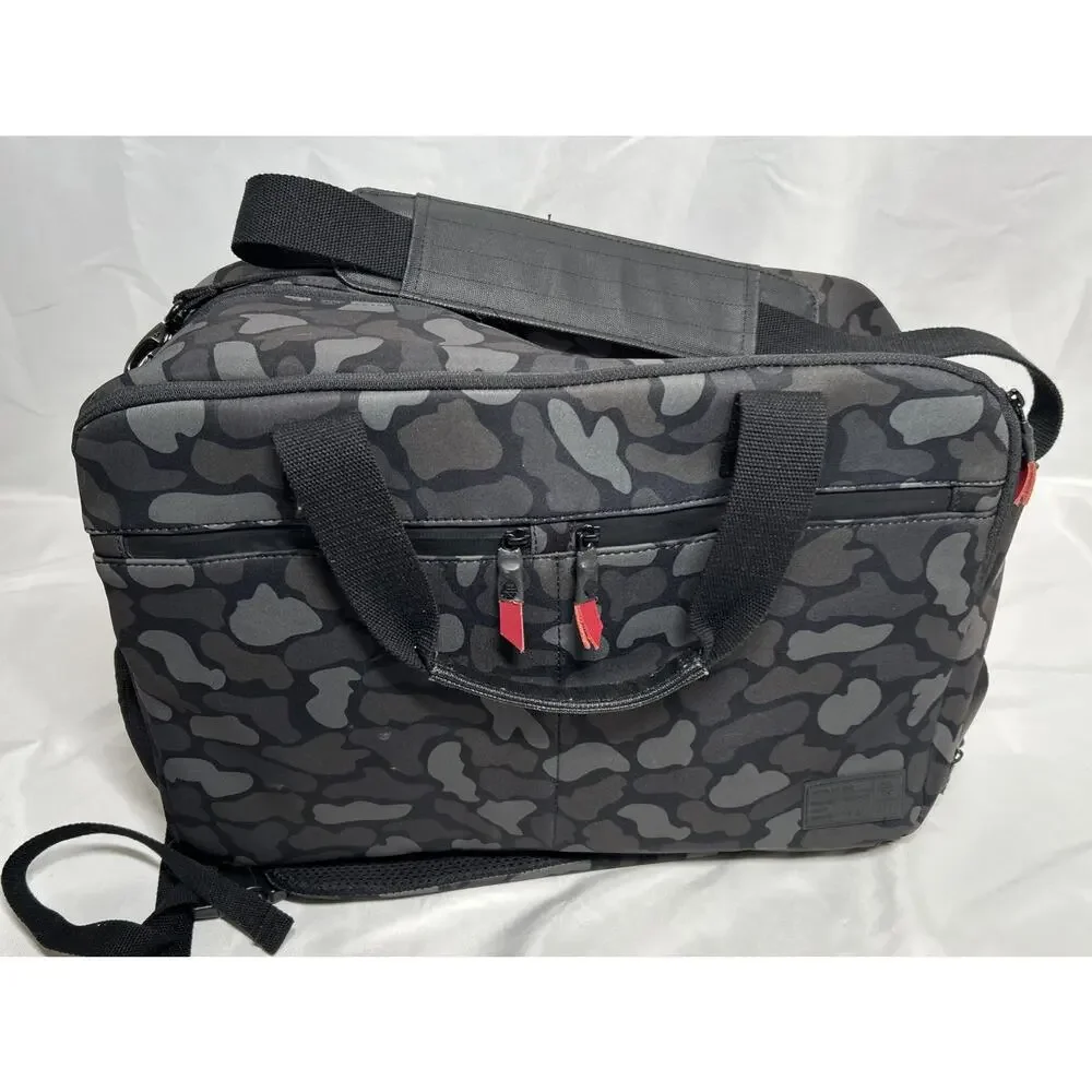 Hex Tactical Gear Bag, Lot# SHA 2019 Ice Black Camo with Hidden Backpack Straps